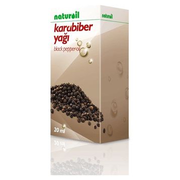 Naturoil 20 ml Karabiber Yağı