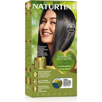 Naturtint 1N Abanoz Siyahı 170 ml Doğal Saç Boyası