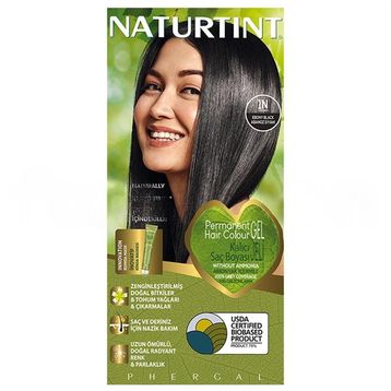 Naturtint 1N Abanoz Siyahı 170 ml Doğal Saç Boyası