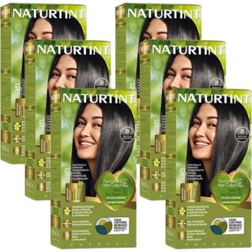 Naturtint 1N Abanoz Siyahı 6x170 ml Doğal Saç Boyası