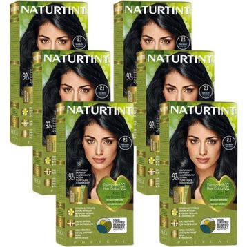 Naturtint 2.1 Mavi Siyah Doğal 6x170 ml Saç Boyası