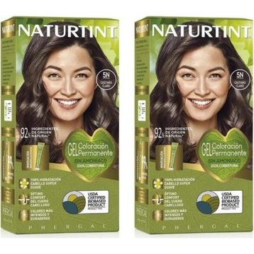 Naturtint 5N Açık Kestane Doğal 2x170 ml Saç Boyası