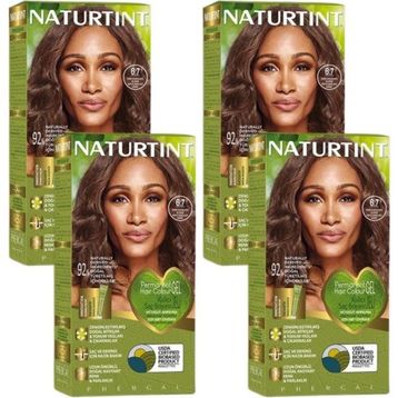 Naturtint 6.7 Açık Çikolata Doğal 4x170 ml Saç Boyası