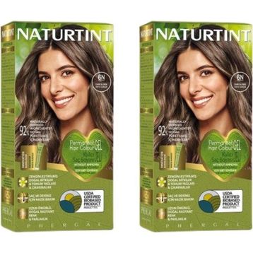 Naturtint 6N Koyu Sarı Doğal 2x170 ml Saç Boyası