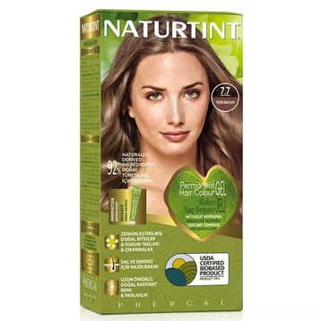 Naturtint 7.7 Doğal Teide Kahvesi Doğal 170 ml Saç Boyası