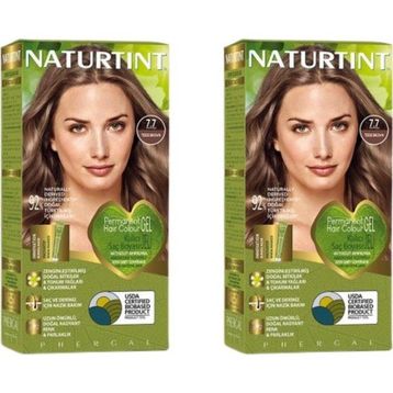 Naturtint 7.7 Doğal Teide Kahvesi Doğal 2x170 ml Saç Boyası