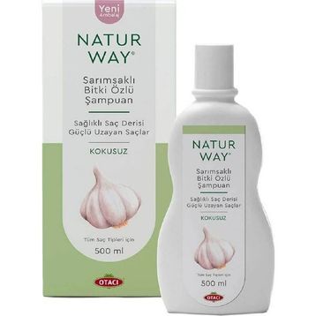 Naturway Bitkisel Sarımsaklı 500 ml Şampuan