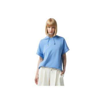 Nautica 45K500T.4FW Mavi Relaxed Fit Kısa Kollu Kadın Sweatshirt