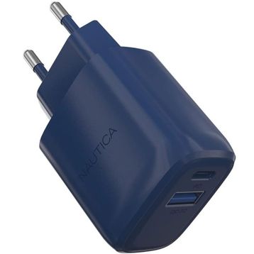 Nautica CH80 20W PD 18W QC Navy Duvar Şarjı