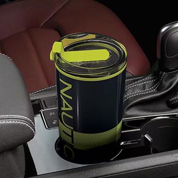 Nautica NTM02 500 ml Navy Lime Lacivert Sarı Sport Termos