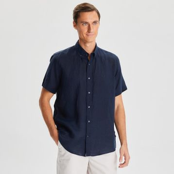 Nautica W45455T Lacivert Erkek Gömlek