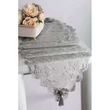 Nazik Home 40x40 cm Gri Clara Runner
