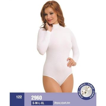NBB 2960 Uzun Kollu Çıtçıtlı Body