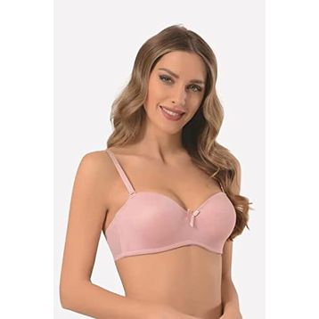NBB 3413 Straplez Desteksiz Kaplı Sütyen
