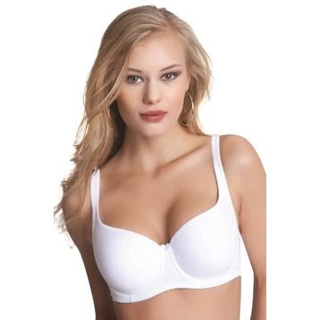 NBB Beyaz 95C Basic Toparlayıcı Kaplı Balenli Sütyen