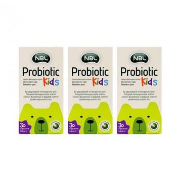 NBL Kids Probiotic 3x30 Çiğneme Tableti
