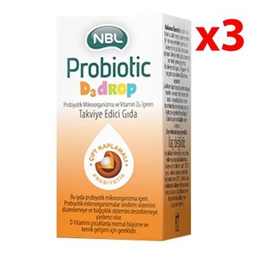 NBL Probiotic D3 Drop 7.5 ml Damla