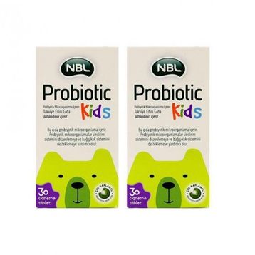 NBL Probiotic Kids 30 Çiğneme Tableti