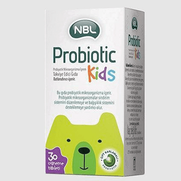 NBL Probiotic Microorganism Kids 30 Çiğneme Tableti