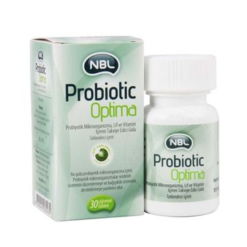 NBL Probiotic Mikroorganizma Optima 30 Çiğneme Tableti
