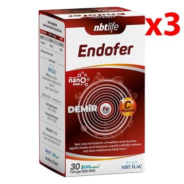 Nbt Life Endofer 3x30 Kapsül