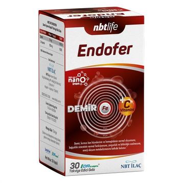 Nbt Life Endofer Demir 30 Kapsül