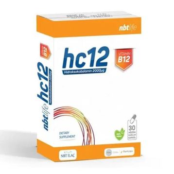 Nbt Life HC12 30 Ağızda Dağılan Tablet