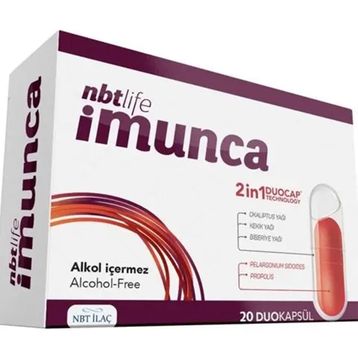 Nbt Life İmunca 20 Duo Kapsül