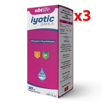 Nbt Life İyotic 3x30 ml Damla
