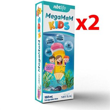 Nbt Life Megamem Kids 2x150 ml Şurup