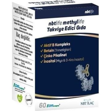 Nbt Life Methyllife Aktif B Kompleks 60 Kapsül