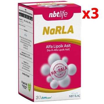 Nbt Life Narla Alfa Lipoik Asit 3x30 Kapsül