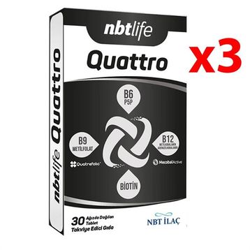 Nbt Life Quattro 3x30 Ağızda Dağılan Tablet