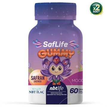 Nbt Life Saflife Gummy 2x60 Çiğnenebilir Tablet