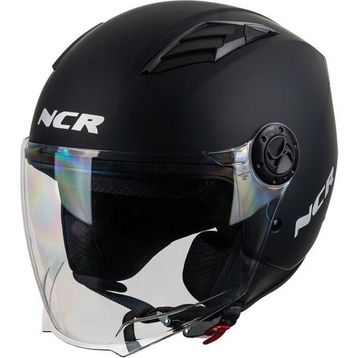 NCR Air Çenesiz Mat Siyah Kask