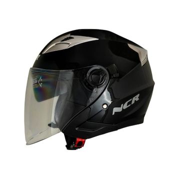 NCR Jet Siyah Çenesiz Kask