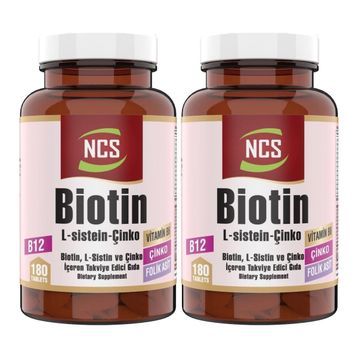 Ncs Biotin L-Sistein Çinko 180 Tablet