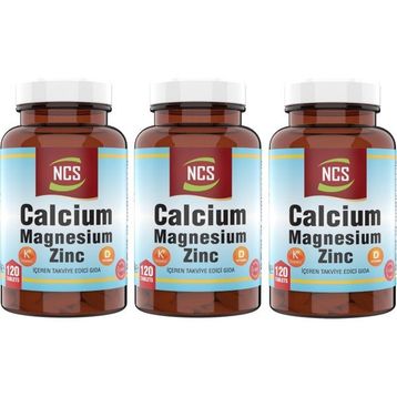 Ncs Calcium Magnesium Zinc 3x180 Tablet