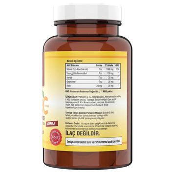 Ncs Ester C Vitamini 1000 mg 2x120 Tablet