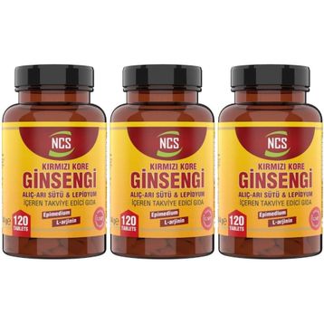 Ncs Kırmızı Kore Ginsengi 120 Tablet