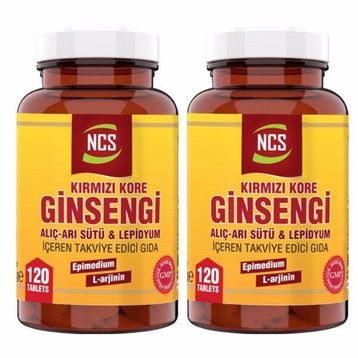 Ncs Kırmızı Kore Ginsengi 2x120 Tablet