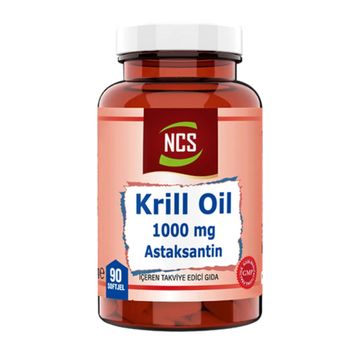 Ncs Krill Oil 1000 mg Astaksantin 90 Kapsül