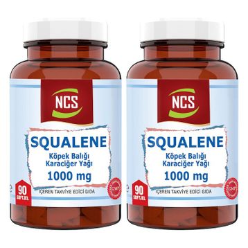 Ncs Squalene 1000 mg 2x90 Kapsül