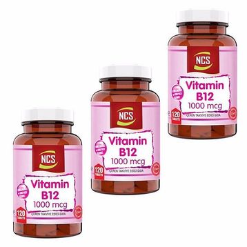Ncs Vitamin B12 1000 mcg 120 Tablet