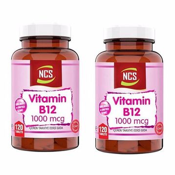 Ncs Vitamin B12 1000 mcg 120 Tablet