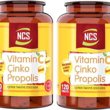 Ncs Vitamin C Çinko Propolis 120 Tablet