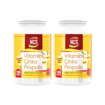 Ncs Vitamin C Çinko Propolis 180 Tablet