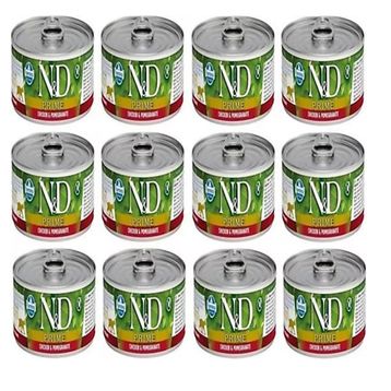 N&D 12x80 gr Prime Kitten Tavuk ve Narlı Yavru Kedi Konservesi