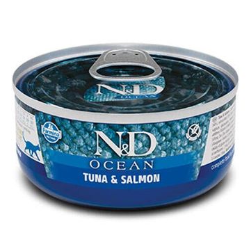 N&D 2031 Ocean 70 gr Ton Balığı ve Somonlu Kedi Konservesi