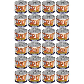 N&D 24x80 gr Balkabaklı Kuzu Eti ve Yaban Mersinli Kedi Konservesi